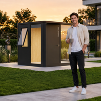 Kit de bureau de jardin modulaire Cocovia TF30 en kit, pour cour arrière, studio de jardin