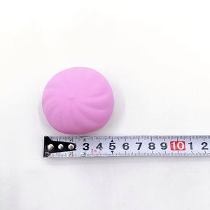 Juguete Promocional de Nueva Llegada, Lindo Bollo de Dumpling, Bola Antiestrés Blanda, Bollo al Vapor con Cara Sonriente, Juego de 4 Piezas, Juguete Sensorial con Vaporizador - Product Image 5