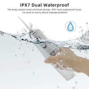 Irrigador Dental Eléctrico Personalizable con Tanque <span class=keywords><strong>de</strong></span> Agua Desmontable, Recargable y con Múltiples Ajustes <span class=keywords><strong>de</strong></span> Presión - Product Image 3