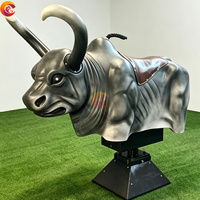 Taureau mécanique gonflable de style cowboy personnalisable, certifié CE, pour parcs d'attractions