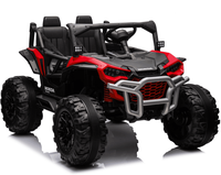 Mobil Listrik Anak HONDA Berlisensi, UTV 24V Empat Motor 555, 2 Kursi, Remote Control 2.4G, Kendaraan Mainan Off-Road untuk Anak