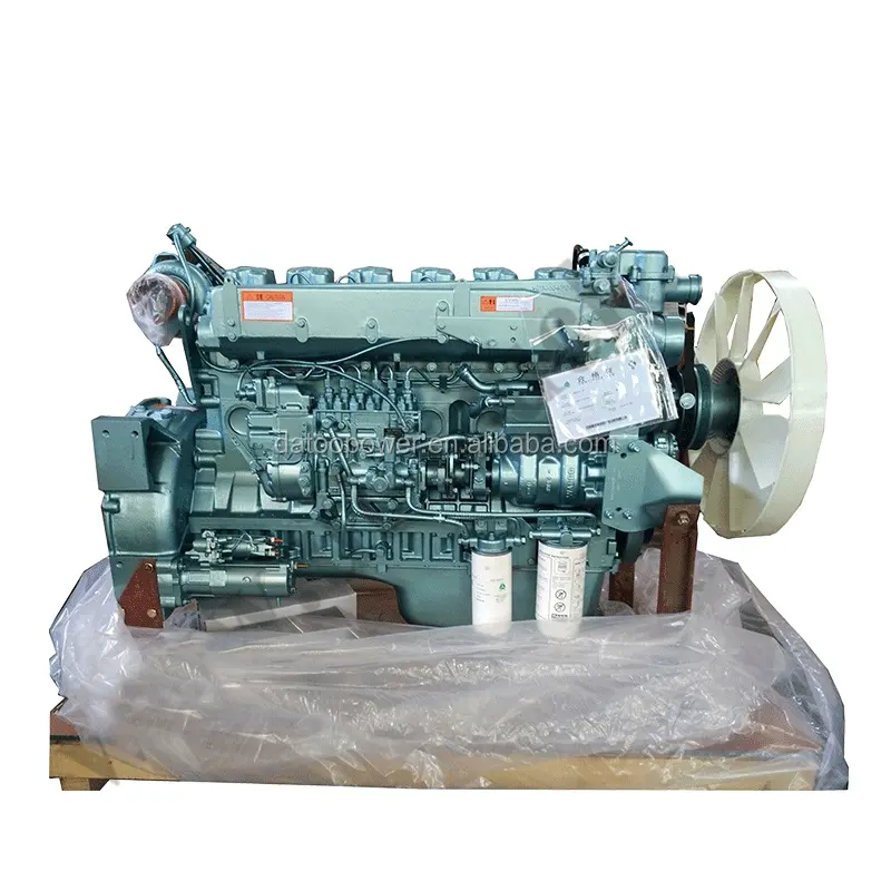 Sinotruk Diesel Engine 371 HP WD615.47 Conjunto do motor do caminhão Howo