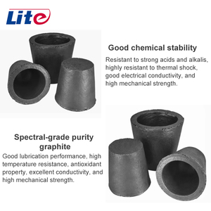 Petit <span class=keywords><strong>Creuset</strong></span> Graphite 10Kg 5Kg C <span class=keywords><strong>Creuset</strong></span> Graphite Pot en Graphite pour fondre l'or - Product Image 2