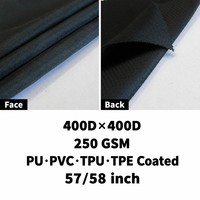 Tissu en polyester 100% à motif losanges en chevrons 400D pour produits d'extérieur et bagages, tentes, auvents, sacs à dos, PU, PVC, TPU