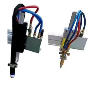 โต๊ะตัดพลาสม่า CNC ขนาดกะทัดรัด 20x20 นิ้ว, ระบบควบคุมความสูงหัวตัดอัตโนมัติ, 110V สำหรับงานอดิเรกใช้ในบ้าน, งานศิลปะโลหะ ทำป้าย - Product Image 5
