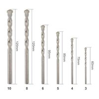 Jeu de forets à maçonnerie multi-usages, forets à tige droite avec pointe en carbure de tungstène pour béton, brique, carrelage, pierre
