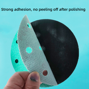 100 pièces de papier <span class=keywords><strong>abrasif</strong></span> de 6 pouces à 17 trous, haute dureté, épaisseur de 1 mm, disque de ponçage de 150 mm, ponçage humide et à sec, grain 80/120/240/400 <span class=keywords><strong>FESTOOL</strong></span>/ - Product Image 4