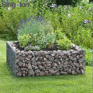 Galvanized Steel Gabion Box Gabion Wall Garden Stone Cages Basket for Outdoor Landscape Lawn Vegetable Flower