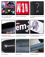 Pantuflas de Marca Privada con Logotipo Personalizado, Sandalias Abiertas Texturizadas, CE REACH OEM ODM con Empaque Personalizado