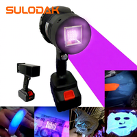 Lampe Ultraviolette pour l'Inspection de Peinture Automobile, Détection de Défauts de Carrosserie, Lampe de Polymérisation UVLED Rechargeable