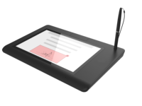 Tablette signature numérique à 8192 niveaux de sensibilité à la pression pour banque, bureau, hôpital