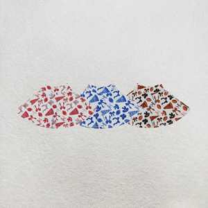 Jupe-short de cheerleading pour bébés filles, avec nœuds rouges, pour le football, le cheer et le yoga - Product Image 1