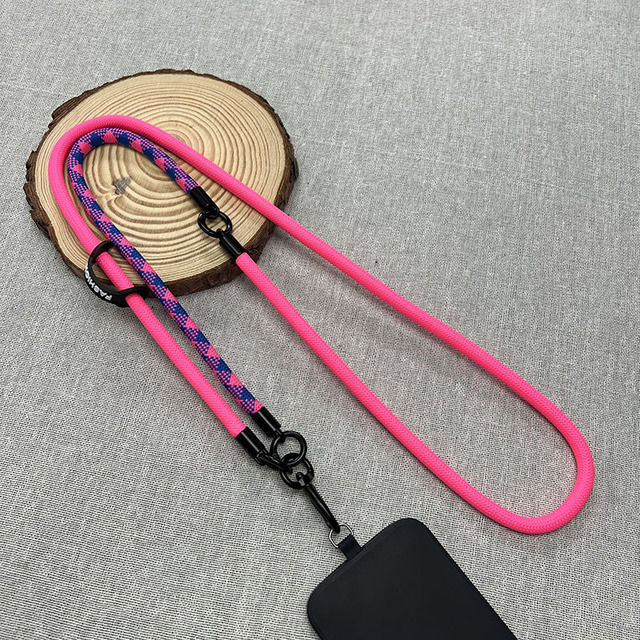2 in 1 Anti Theft Phone Lanyard and Wrist Strap Adjustable Cell Phone Leash Hands Free Strap for Travel Running and Daily Use