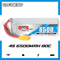 GNB GAONENG 6500mah 4S 14.8V 80C 160C XT90 RC LiPo Batterie RC Voiture Drone Bateau Truggy Camion Avion Hélicoptère MultiCopter