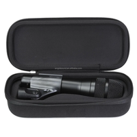 Microphone vocal dynamique supercardioïde NEXADYNE 8/C pour performance vocale professionnelle en direct avec pince micro et étui de transport