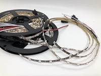 PCB 3MM Ultra étroit Dream Color Smd 5050 2835 5V 12V 5m étanche adressable numérique WS2812b RGB SK6812 bande lumineuse LED