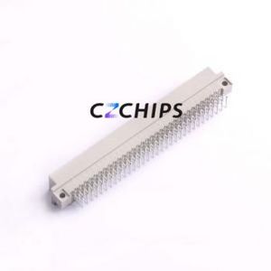 9-1393644-1 Board-to-Board & Backplane Connector Bent Lead Through Hole,P=2.54mm 2.54mm Right Angle Insert 3 Gold Palladium - Product Image 2