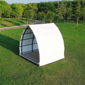 Outdoor Exhibition 3*3m Camping Picnic Sailing Boat Shape Restaurant <b>Tent</b> 4 Person Waterproof All Seasons One Bedroom Structure - Product Image 6