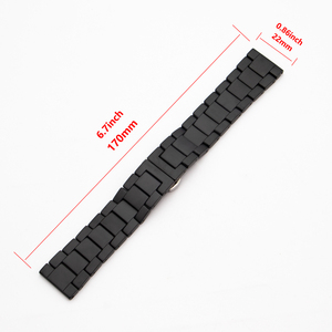 Reloj inteligente <span class=keywords><strong>correa</strong></span> de cerámica <span class=keywords><strong>Active</strong></span> <span class=keywords><strong>2</strong></span> 3 <span class=keywords><strong>40mm</strong></span> 44mm 20mm 22mm para Samsung Galaxy 46mm 42mm Gear S3 <span class=keywords><strong>correa</strong></span> de reloj de cerámica de lujo - Product Image 2