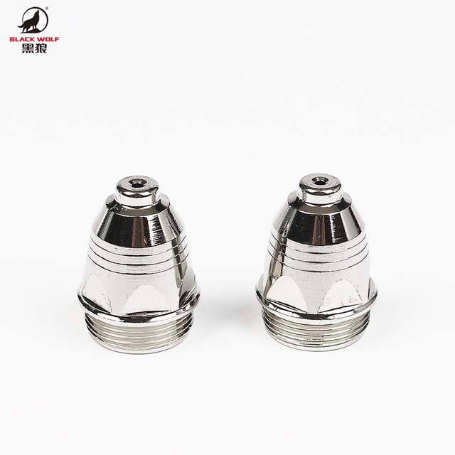 BLACKWOLF P80A AIR PLASMA TORCH CONSUMABLES ELECTRODE NOZZLE 1.1