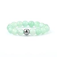 Vente en gros de bague élastique en perles de cristal naturelles de 4mm, bague en pierre créative faite à la main, cadeau pour femme 1 pièce