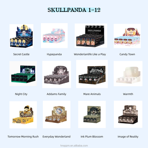 100% authentique pour la collection de figurines POP Mart Skullpanda toutes séries en PVC, cadeau - Product Image 2