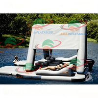 Yacht gonflable mer bob dock plate-forme piscine/eau équipement de jeu île flottante pêche kayak bateau