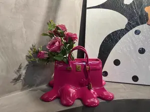 Borsa artigianato regali europei moderna borsa a forma di vaso scultura di personalizzazione vaso resina decorazione per la casa europa fata Hot Pop Art