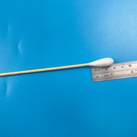 Cotton Bud Bambu Ramah Lingkungan 150mm dengan Ujung 10mm - Sempurna untuk Kecantikan, Kerajinan, Laboratorium, dan Pembersihan Umum