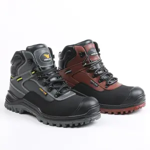 Usine directe vente en gros chaussures de protection S3 SRC chaussures de sécurité industrielles étanches 200J bottes de sécurité à bout en acier