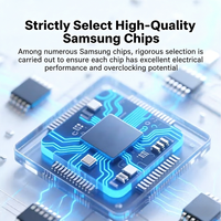 NOUVEAU Kimtigo RAM 16G 6000MHz CL38 DDR5 Memory Stick Speed Tiger Series E-sports Game Memory Desktop