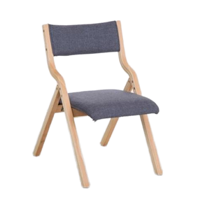 Chaises de salle à manger rétro modernes en bois massif meubles de maison pliables pour la cuisine apprentissage en famille salons de thé jeux de société pour restaurants - Product Image 1