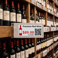 Étiquette de prix numérique électronique ultra-fine NFC Epaper ESL pour les magasins de détail, les supermarchés, les pharmacies, solution de magasin intelligent