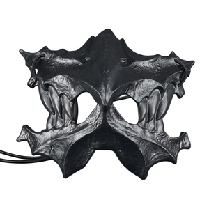 คอสเพลย์ญี่ปุ่นหน้ากากฮาโลวีนปาร์ตี้สัตว์สองมิติหน้ากากครึ่งหน้าน่ากลัวมังกรเสือ <span class=keywords><strong>Yaksha</strong></span> ทำจากพลาสติกรูปทรงผี - Product Image 5