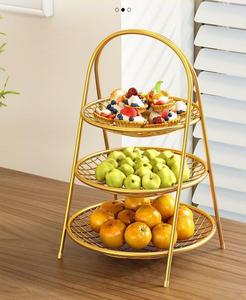 Plateau à fruits pour salon, table basse, boîte <span class=keywords><strong>de</strong></span> rangement pour collations, panier, support à desserts multi-niveaux, haut <span class=keywords><strong>de</strong></span> gamme, exquis - Product Image 2