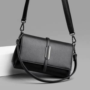 Tas Selempang Wanita Model Vintage Kasual Terbaru dengan Ritsleting, Tali Tunggal, Bahan PU - Product Image 2