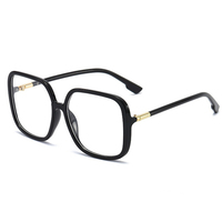 Montures de lunettes rectangulaires transparentes, anti-lumière bleue, lunettes de lecture, monture complète, lunettes optiques pour femmes