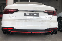 Nouvelle arrivée : Lame de pare-chocs arrière pour Audi A4 B10 Sline 2020-2021 – Améliorez votre Audi S4 avec un diffuseur arrière de style S4