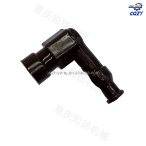 ฝาครอบหัวเทียนซิลิโคนหลากสีสำหรับรถมอเตอร์ไซค์ CG125 WAVE110 W125 CD110 C100 125 อุปกรณ์ตกแต่งรถมอเตอร์ไซค์ - Product Image 4