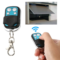 Télécommande sans fil universelle 315/433 MHz à 4 boutons, télécommande RF pour portail, porte de garage