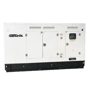 Power from 100kw to 500kw rainproof super silent diesel generator with famous USA engine