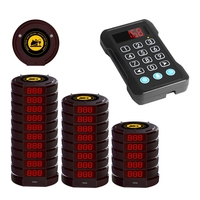 Nouveau téléavertisseur étanche Coaster Waiter Call Wireless Restaurant Pagers Système de sous-verre sans fil