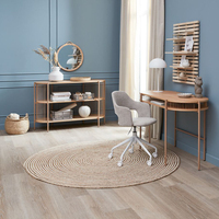 Armoire minimaliste moderne en corde tissée Transfert en bois Conception de loisirs Console Tables pour la maison Salle de banquet Meubles de salon