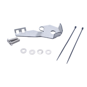 Motorcycle Side <b>Stand</b> <b>Switch</b> Protection Bracket For BMW R1200GS 14-17 Steel Lower Mount Silver Black - Product Image 5
