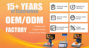 सी 3 उच्च सटीकता स्टेनलेस स्टील टच स्क्रीन इलेक्ट्रॉनिक स्केल वाटरप्रूफ गंध बड़ी वजन क्षमता वाणिज्यिक खुदरा उपयोग - Product Image 6