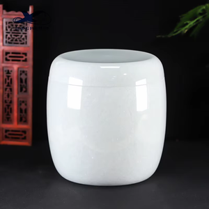 עיצוב סיני מסורתי עץ שיש onyx טבעי הכד חיצוני crematorium עבור שימוש בבית הקברות עבור שריפת שריפה - Product Image 6