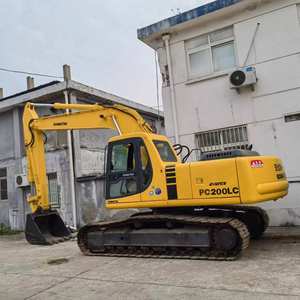 Miniexcavadora Komatsu pc200lc-6 de 20 toneladas usada con pocas horas de uso, confiable para construcción y paisajismo, equipo Komatsu de segunda mano - Product Image 6