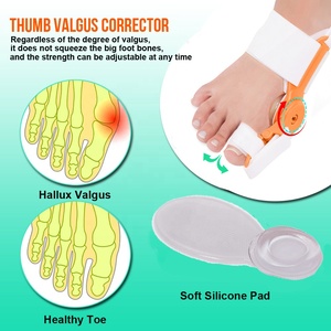 Yeni halluks Valgus Bunion düzeltici ortopedik Bunion ayak düzleştirici ayak ayırıcı ayarlanabilir bünyon ateli kadınlar ve erkekler için - Product Image 5