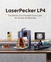 Machine de découpe laser et machine de gravure laser Laser Craft Laserpecker 4 LP4 Deluxe pour le bois, le métal et les bijoux