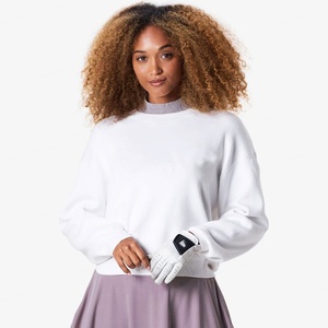 Sudadera con Capucha de Golf para Mujer, Personalizada con Logotipo, Estilo Deportivo, Holgada, con Hombros Caídos, para Actividades al Aire Libre - Product Image 2